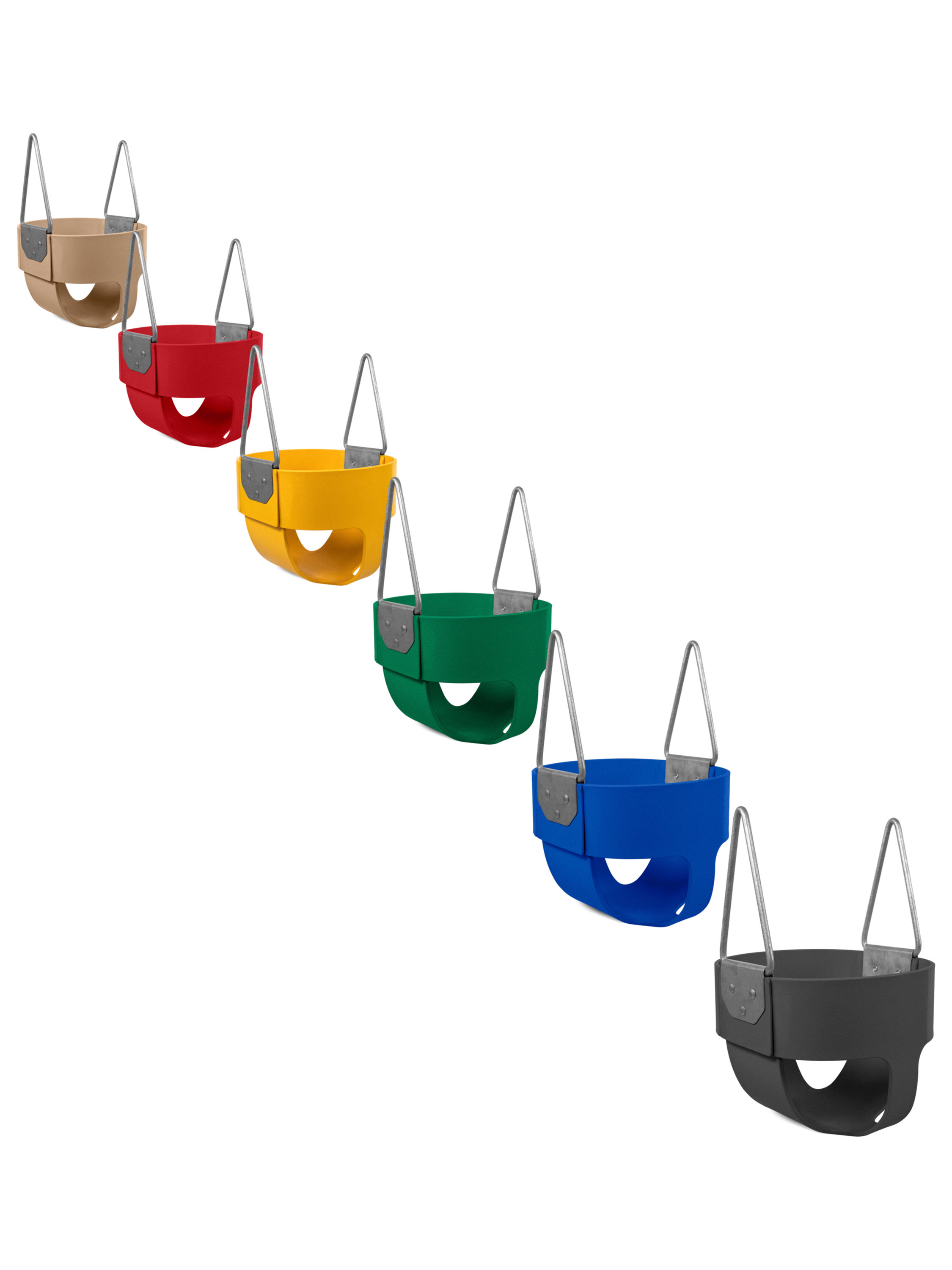 S100 - Full Bucket Toddler Rubber Seat - USA - Commercial - Jensen