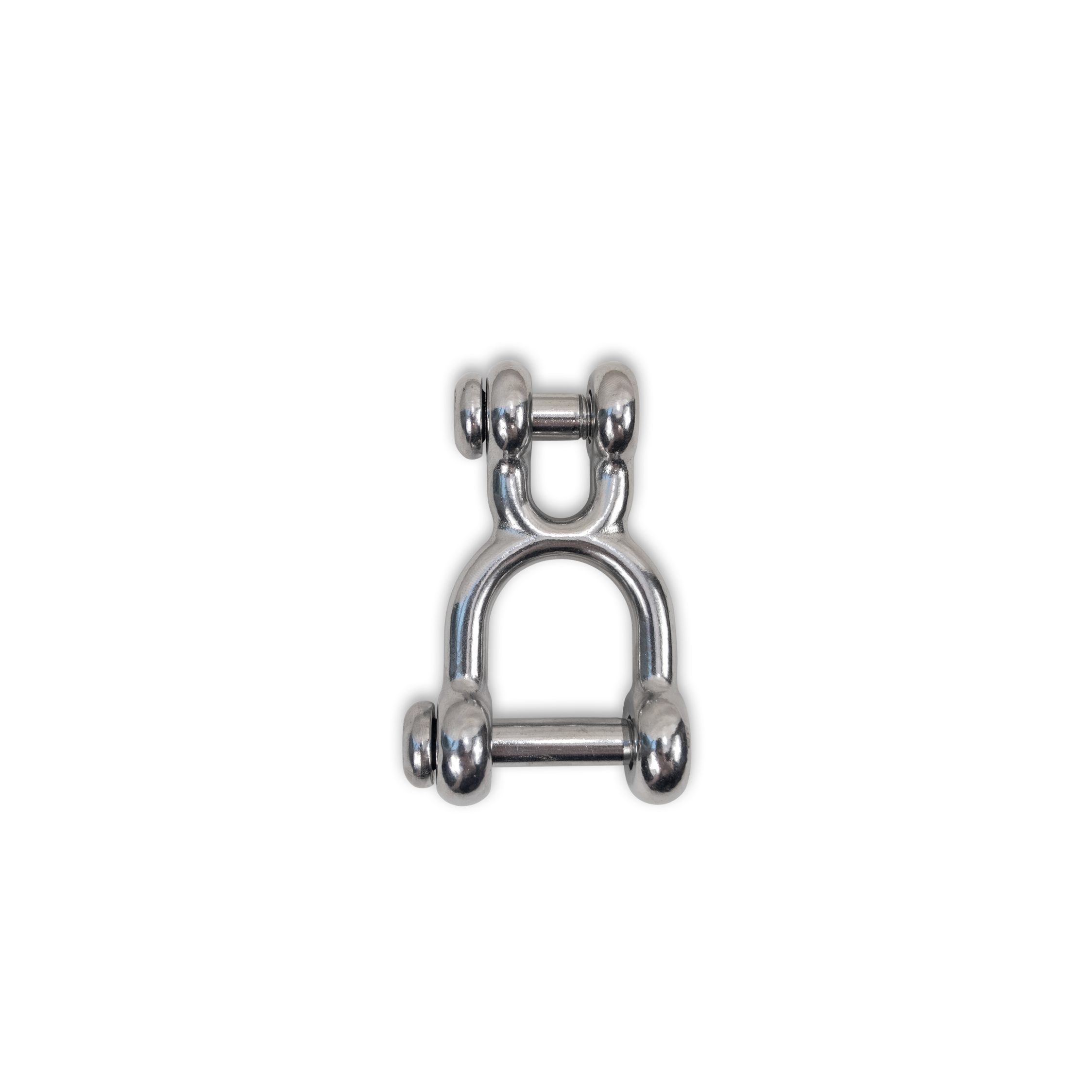H173 - Double Clevis Shackle Stainless Steel w/ Anti-Theft Bolts -  Commercial - Jensen Swing Products Inc