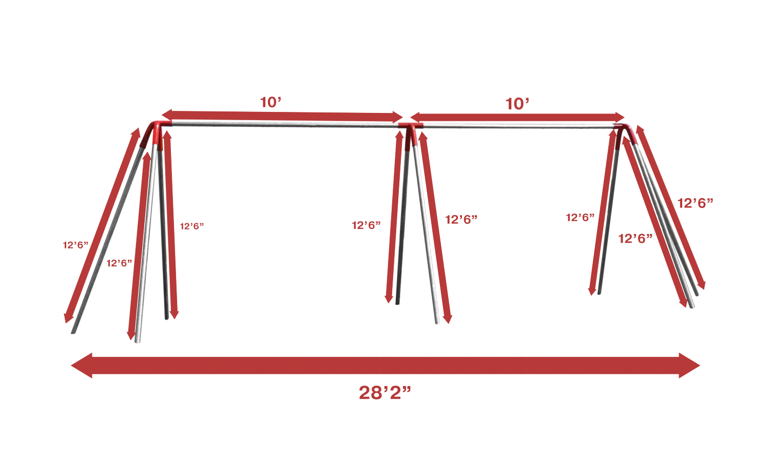 An image showing an h104 with dimensions