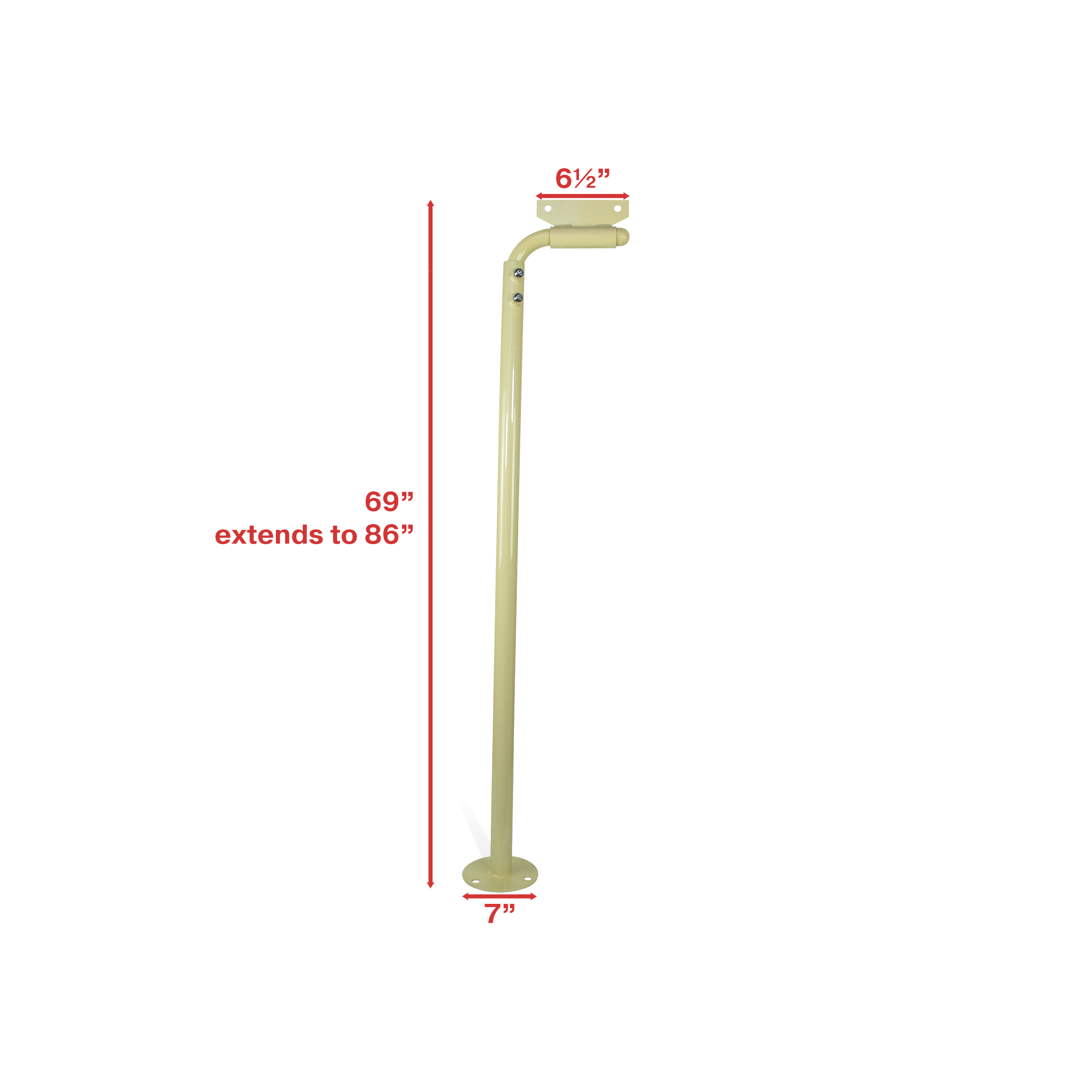 An image showing the dimensions for the sr6.