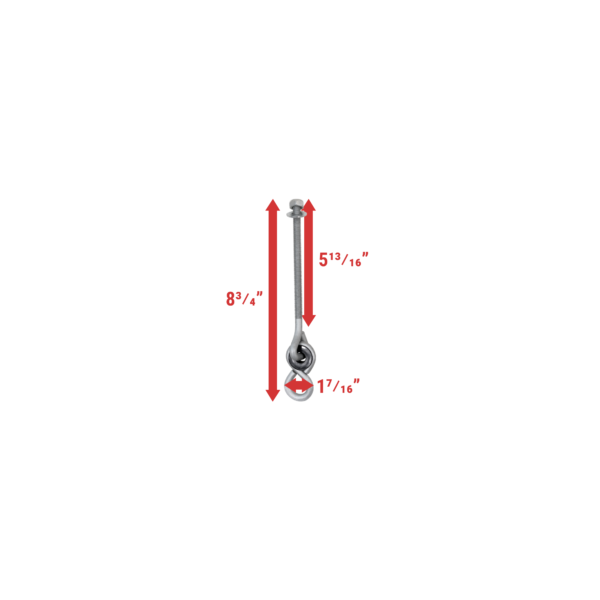 AN image showing an sh140 with dimensions