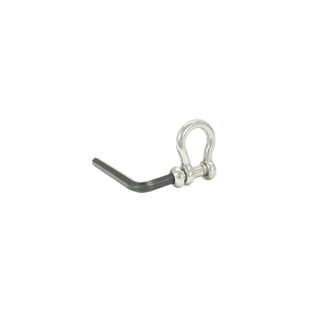 H171 - Clevis Shackle Stainless Steel w/ Anti-Theft Bolt - Commercial ...