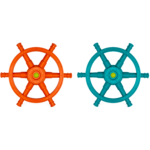 An image showing both colors of Wheel.