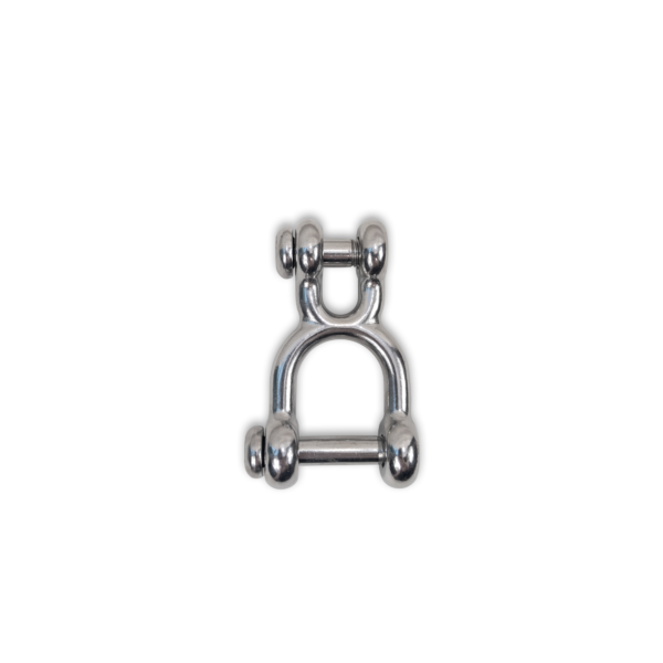 An image showing our stainless steel h-shackle.