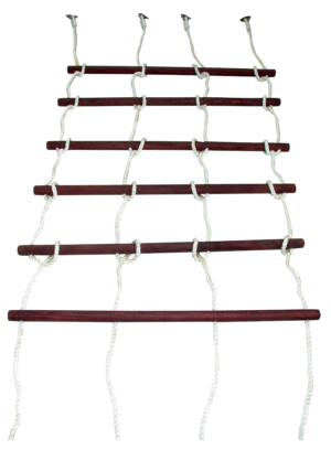 An image of a rope ladder