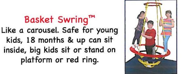 An image showing a promo for a basket swring